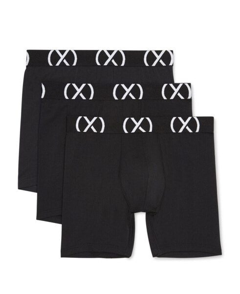 Men's 2(x)ist Sport Performance Boxer Brief Set, Pack of 3 Size Large