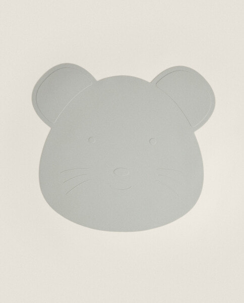 Children's silicone mouse placemat