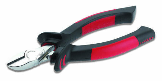 Cimco 10 0577 - Diagonal-cutting pliers - Shock resistant - PU plastic,Steel - Plastic - Black/Red - 18 cm