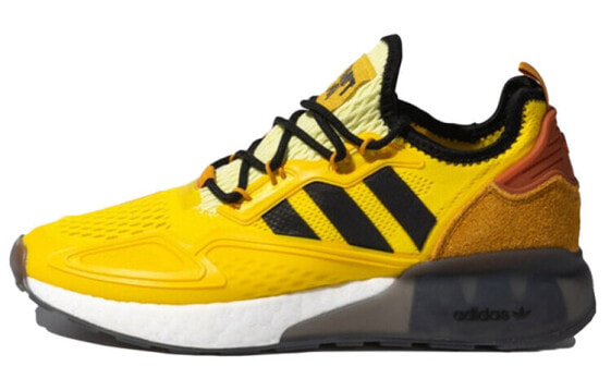 Кроссовки adidas Originals ZX 2K Boost жёлто-чёрные