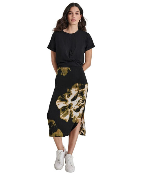 Women's T-Shirt Midi Dress