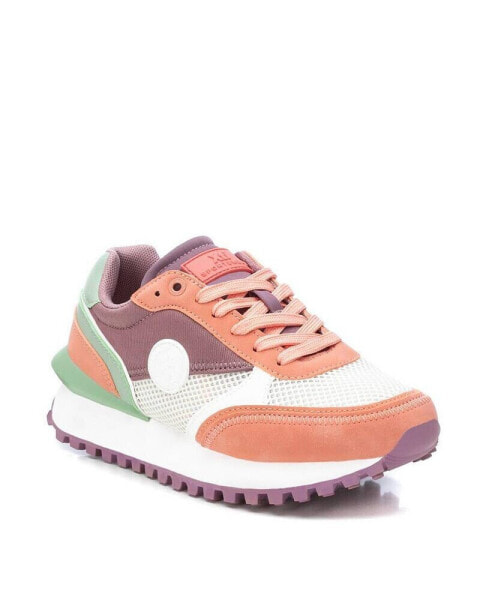 Women's Sneakers By Pink With Multicolor Accent