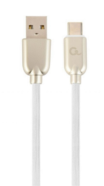 Кабель USB 2.0 Gembird Cablexpert CC-USB2R-AMCM-1M-W - 1 м - USB A - USB C - 480 Mбит/с - Белый