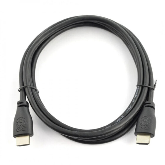 Шнур HDMI 2.0 - 1м - официальный для Raspberry Pi - черный