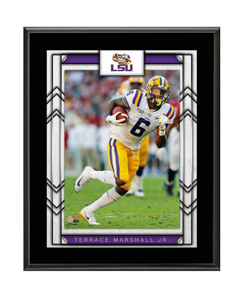 Terrace Marshall Jr. LSU Tigers 10.5" x 13" Sublimated Player Plaque