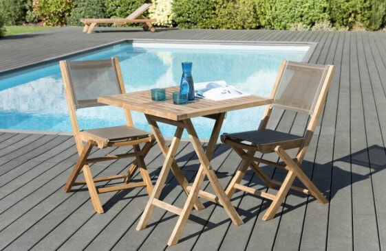 Gartenmöbel 2 Personen Teak