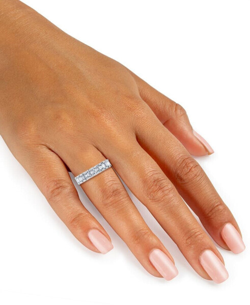 Diamond Emerald-Cut Eternity Band (5 ct. t.w.) in 14k Gold (Also in Platinum)