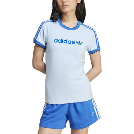 ADIDAS ORIGINALS Badge Slim 3 Stripes short sleeve T-shirt