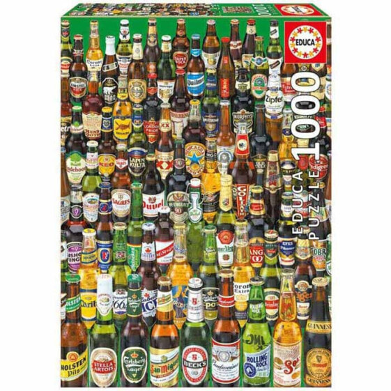 EDUCA BORRAS 1000 Pieces Pieces Beers Puzzle