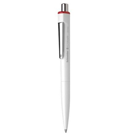 Schneider Schreibgeräte Schneider Pen K 3 Biosafe - Clip - Clip-on retractable ballpoint pen - Refillable - Red - 10 pc(s)
