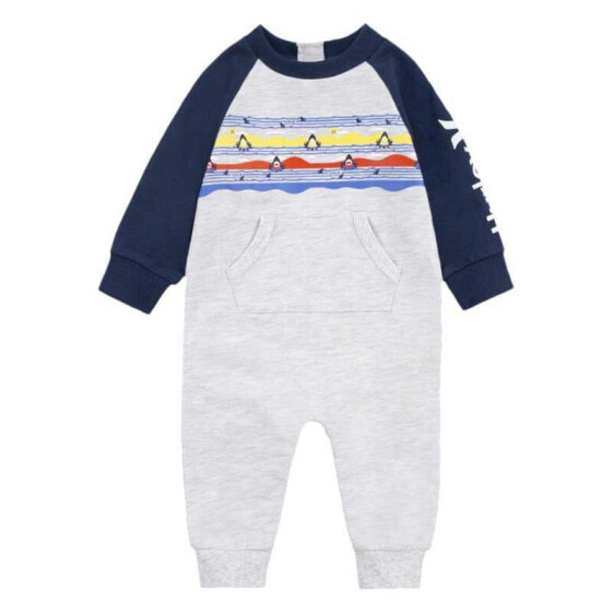 HURLEY Landscape Stripe Baby Coverall