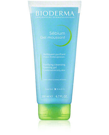 Bioderma Sébium Gel Moussant Purifying Cleansing Foaming Gel in Tube