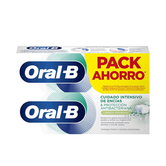 Зубная паста Oral B GUMS INTENSIVE CARE CLEANING TOOTHPASTE LOT 2 x 75 ml