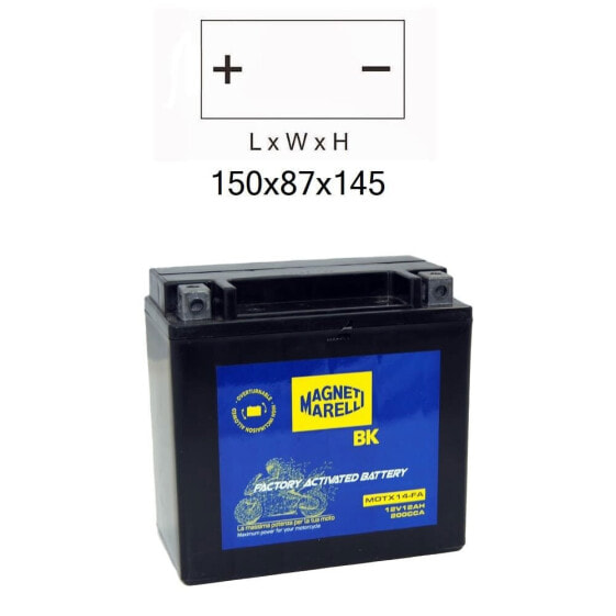 MAGNETI MARELLI MOTX14 AGM battery