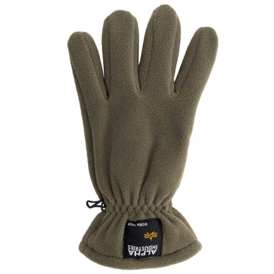 ALPHA INDUSTRIES Label Fleece Gloves