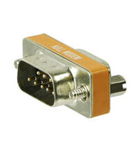 Переходник Null Modem Wentronic - D-Sub/RS-232 - D-Sub/RS-232 - серебристый