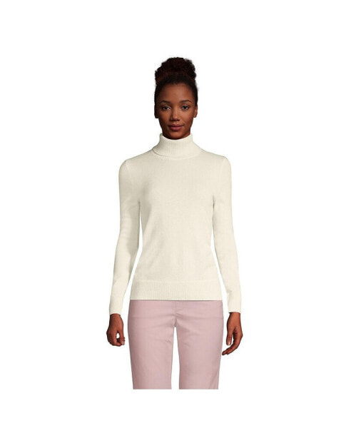 Petite Cashmere Turtleneck Sweater