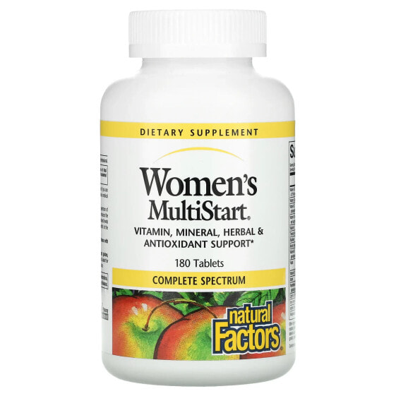 Витамины для женского здоровья Natural Factors Women's MultiStart, 90 таблеток