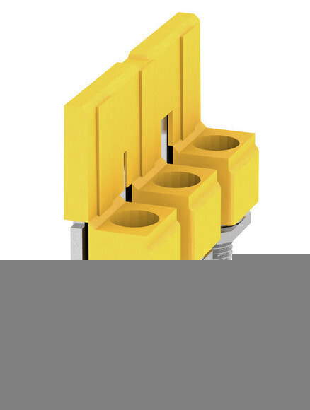Weidmüller WQV 10/3 - Cross-connector - 50 pc(s) - Polyamide - Yellow - -60 - 130 °C - V0