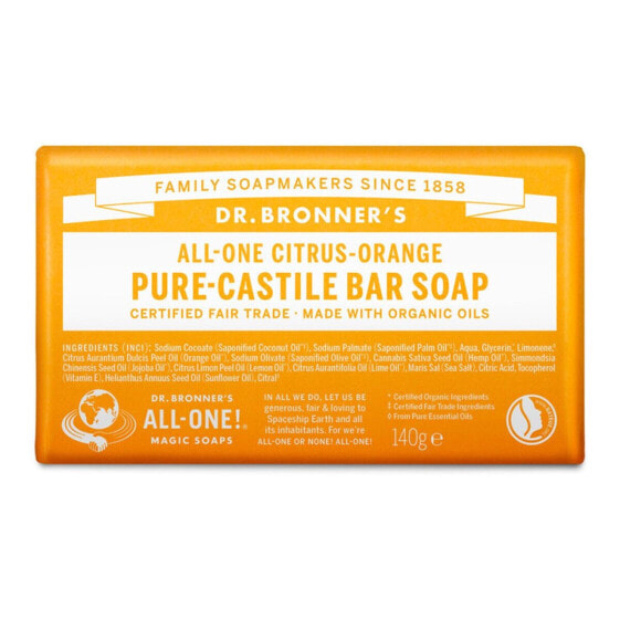 Soap Cake Dr Bronner's 140 g Citric