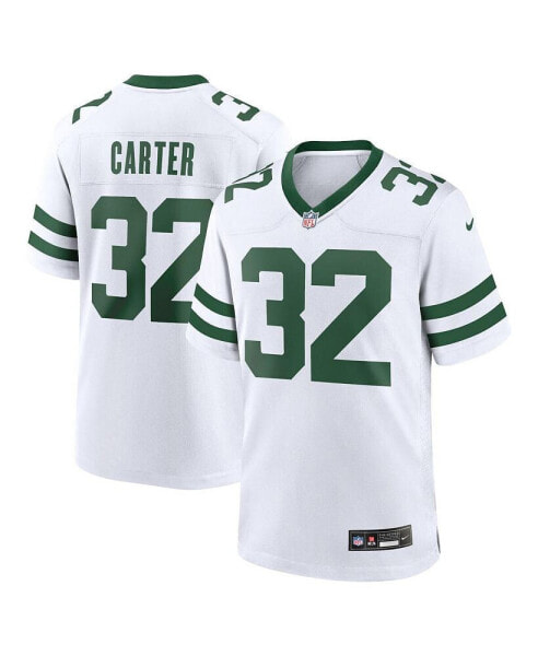 Men's Michael Carter White New York Jets Legacy Player Game Jersey