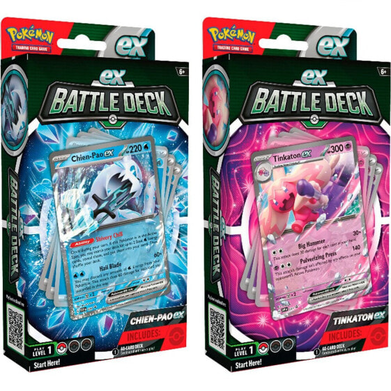 POKEMON TRADING CARD GAME Pokémon TCG Ex Battle Deck Chien/Pao And Tink Aton Trading Cards