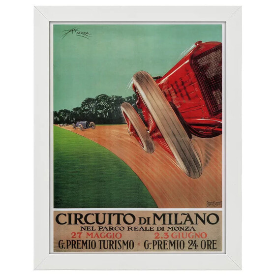 Bilderrahmen Poster Circuito di Milano