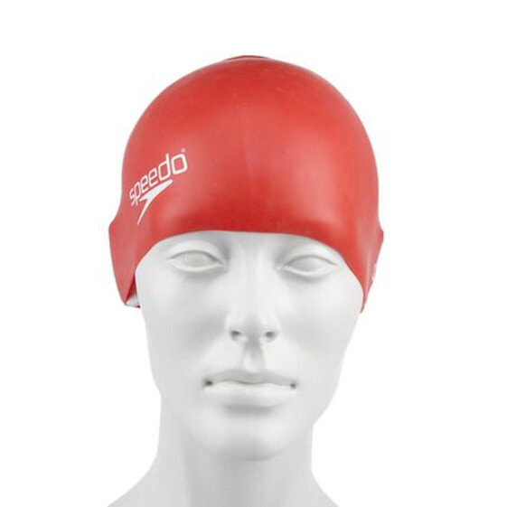Шапочка для плавания красная Speedo 8-709900004 Силикон