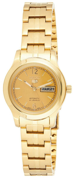 Часы Seiko 5 Symbiosis Gold-Tone Watch