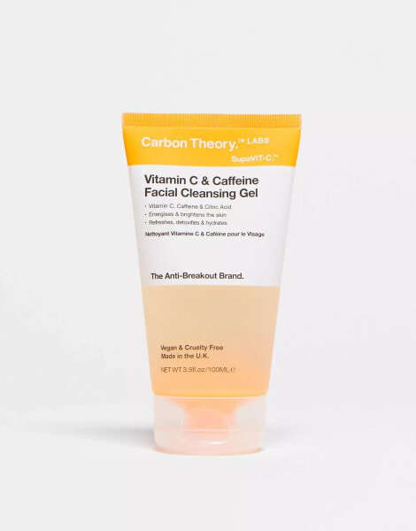 Carbon Theory Vitamin C & Caffeine Facial Cleansing Wash 100ml