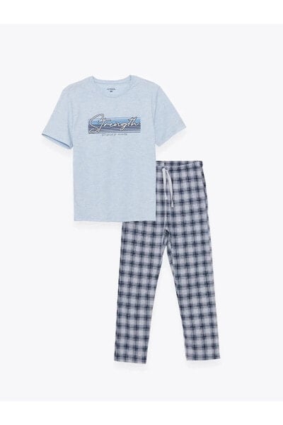 LCW DREAM Standart Kalıp Erkek Pijama Takımı