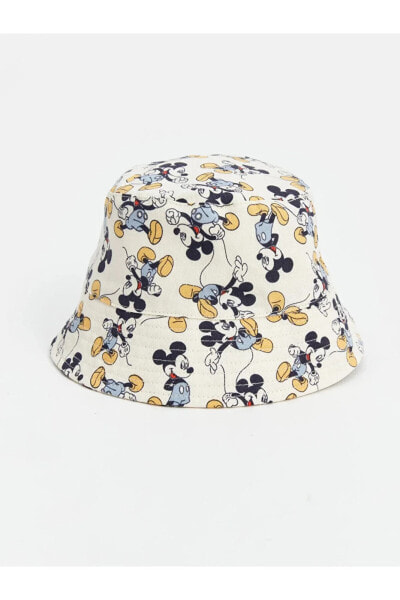 new collection Mickey Mouse Baskılı Erkek Bebek Bucket Şapka city