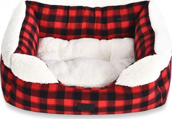 Лежак для собак TRIXIE, цвет красно-черный, сетчатый, 50x40см, двусторонняя подушка