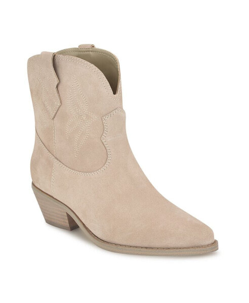 Women's Texen Western Ankle Booties