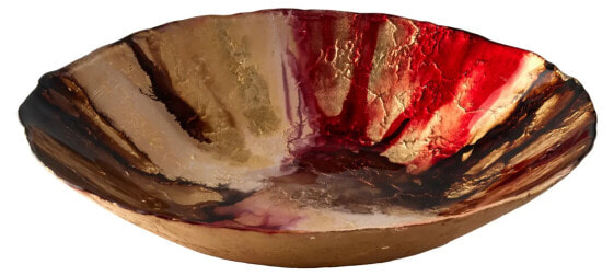 Столовая посуда Anton Studio Designs Абстрактная красная чаша
