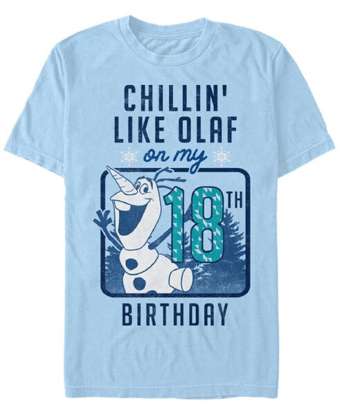 Men's Olaf Birthday 18 Short Sleeve Crew T-shirt