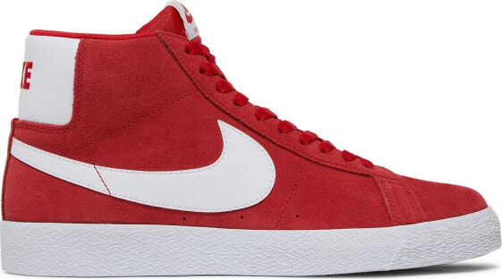 [864349-602] Mens Nike SB ZOOM BLAZER MID 'UNIVERSITY RED'