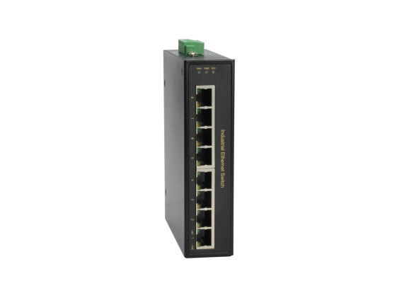 LevelOne IFP-0801 - Switch - 8 x 10/100 4 PoE+ - Switch - 0.1 Gbps
