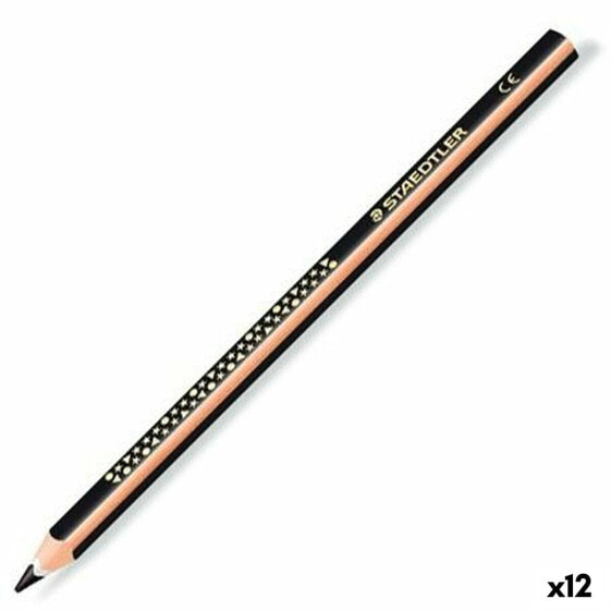 Цветные карандаши STAEDTLER Jumbo Noris Черные 12 штук