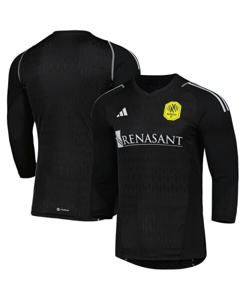 Men's Black Nashville SC 2023 Goalkeeper Long Sleeve Replica Jersey