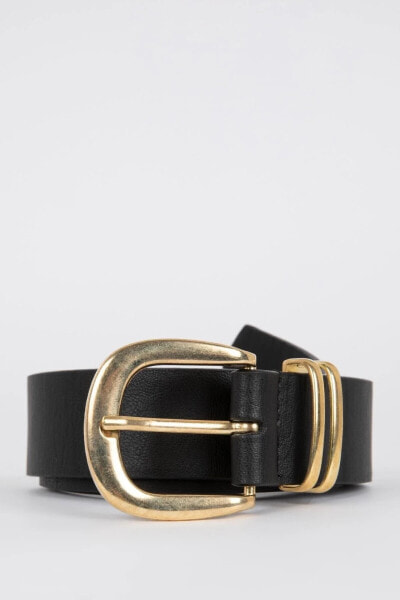 Ремень DeFacto Rectangular Buckle Jean Belt