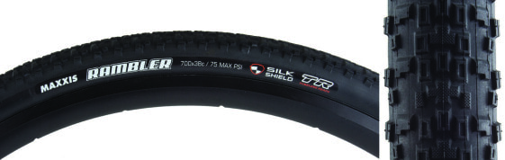 Maxxis Rambler Tire - 700 x 38, Tubeless, Folding, Black, Dual, SilkShield