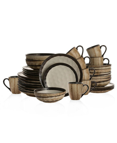 Lucy 32 Pc. Dinnerware Set, Service for 8