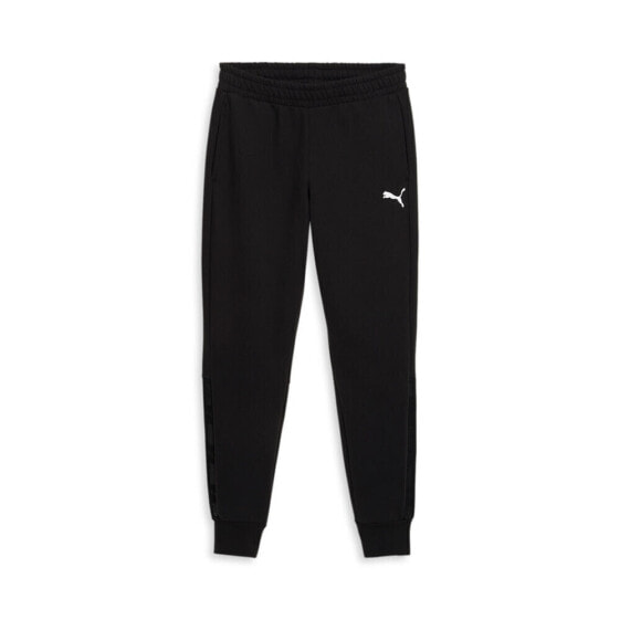 Puma Embossed Sweatpants Mens Black Casual Athletic Bottoms 67553901