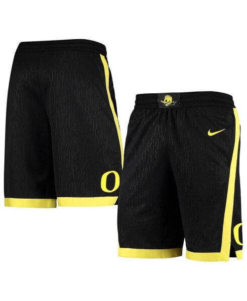 Men's Black Oregon Ducks Logo Replica Performance Basketball Shorts