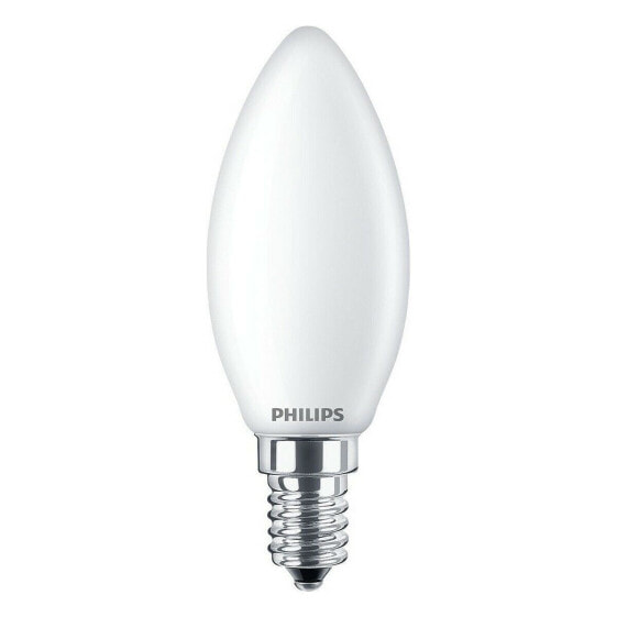 Светодиодная лампочка Philips Вуаль Белый F 40 W 4,3 W E14 470 lm 3,5 x 9,7 cm (6500 K)