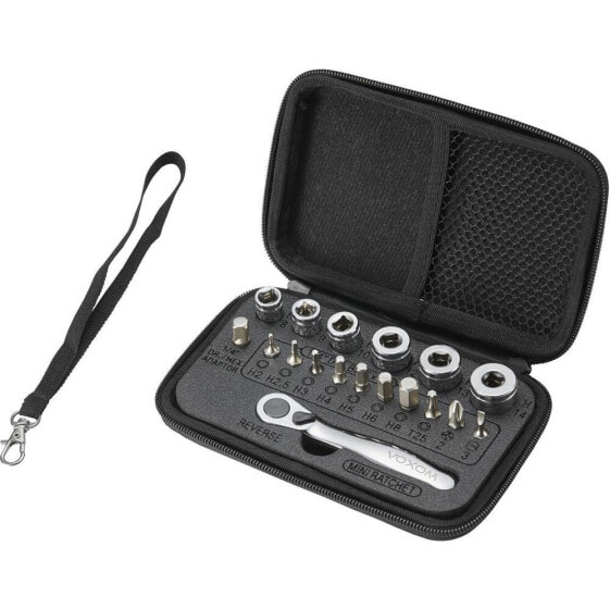 VOXOM Tool Set Wk2 - Mini Ratchet Tools Kit