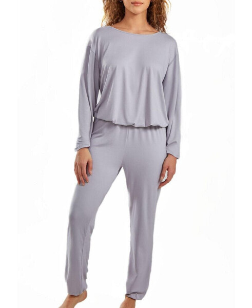 Пижама женская iCollection Jewel Modal в стиле ультра-мягкой кофты, 2 шт.