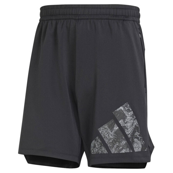 ADIDAS Workout Knit Logo 7´´ Shorts