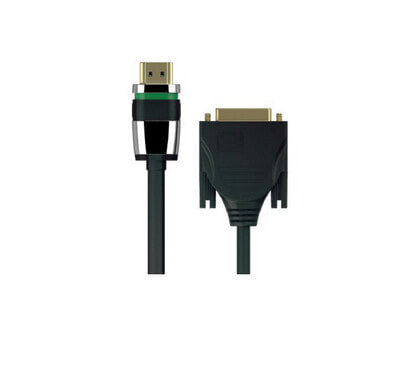 Разъем HDMI - DVI-D PureLink ULS1300-010 - 1 м - мужской - мужской - золотой